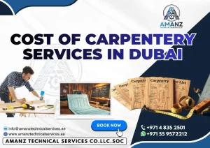 Cost of Carpentry in Dubai